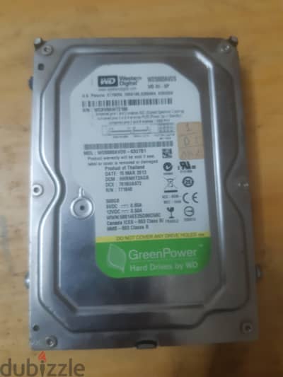 هاردين 500 HDD مليانين العاب جامده او فاضيه