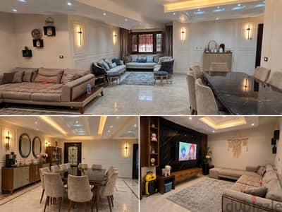 شقة مميزة للبيع على شارع فوزي معاذ مباشرة – عمارات المقاولين العرب