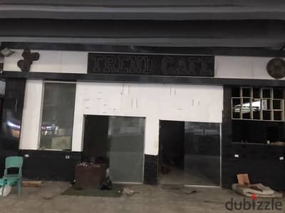 For rent café at Zahra Al-Maad