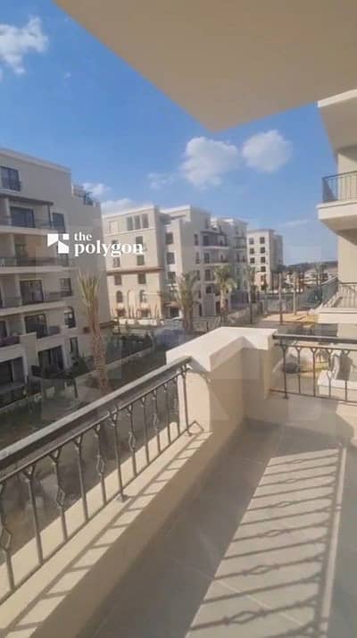 Ready to move 3 bedroom apartment in Village West Sheikh Zayed, fully finished with ACs, 163m, remaining over 2 years