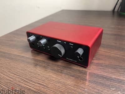 كارت صوت focusrite scarlett solo 4th gen