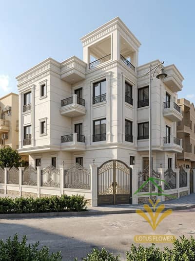 Complete villa for sale on the corner in the most luxurious villas of the National Defense compound with integrated services