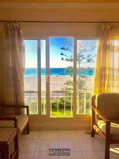 Ultra-super-lux chalet for sale with a sea view, 25% discount, ready for viewing. Pay a 5% down payment and installments over 8 years in La Vista 6.