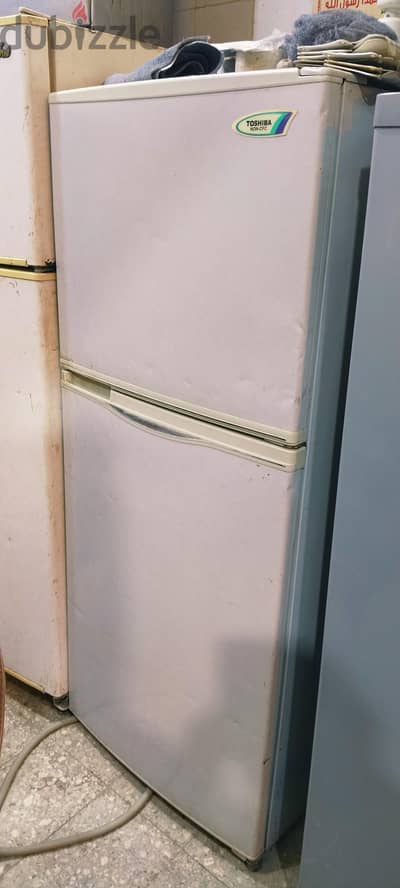 تلاجة توشيبا العربي 14 قدم 338 لتر بابين | Toshiba Refrigerator