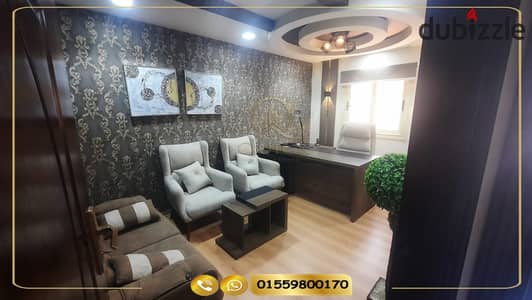 Furnished and ready-to-operate office for rent.
