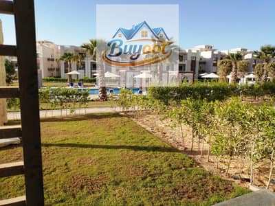 شالية أرضى بحديقة للايجار السنوى جايا راس الحكمة