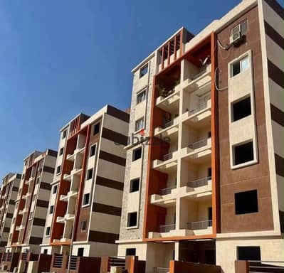 Duplex corner 160m for sale in the investors neighborhood of October Gardens directly on the tourist walkway in front of landscape in a residential building and has an electricity meter for a bargain price of 2 million cash