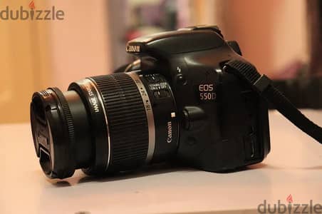 Canon EOS 550D – ياباني نسخة خليجي ومعاها مايك 10م و ميموري و شنطة