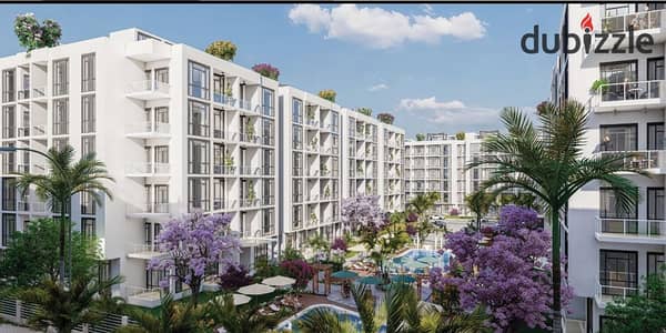 115 sqm apartment for sale in Rovan Views, Sheikh Zayed Green Belt. 10% down payment with installments over 9 years.
