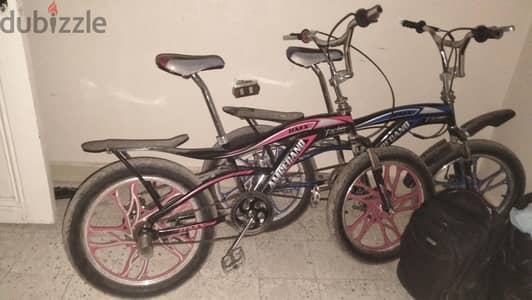 دراجتين نيجر  BMX امريكانو  مقاس 20