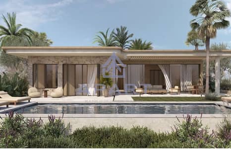 Lowest Price Fully Finished 1stRow 4BR Villa For Sale Sea+Lagoon View In Ramla Ras Elhekma By Marakez 5%DP Over 8Y