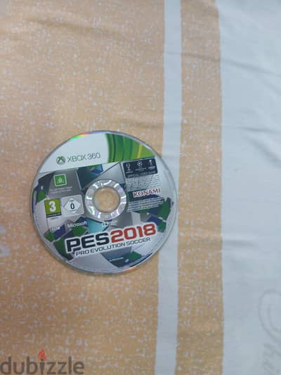 لعبه pes 2018 Xbox 360