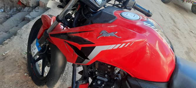 موتوسيكل tvs 2 صباب  160 اباتشي استعمال خفيف
