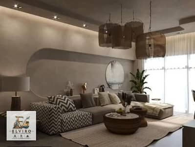 Luxury Ground Apartment With Garden Furnished Ultra Modern For Sale in Lake View Residence - 5th Settlement