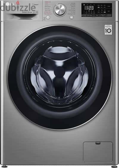 غسالة ونشافة LG فول أوتوماتيك – موديل F4R5TGG2T/LG Washer Dryer