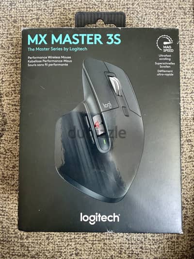 Logitech MX Master 3S Wireless Mouse – With Original Box