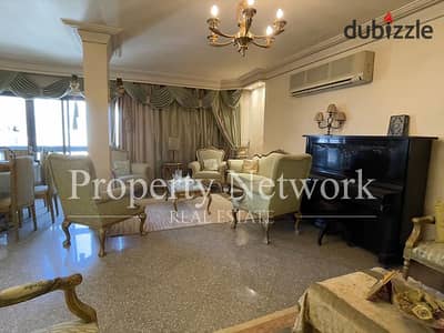 Fully Furnished 3BR Apartment 220m for Rent in District 8 – Nasr City
