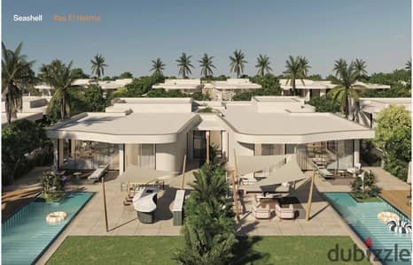Own a Full Sea View Villa in Seashell Ras Elhekma  | Pay Over 8 Years