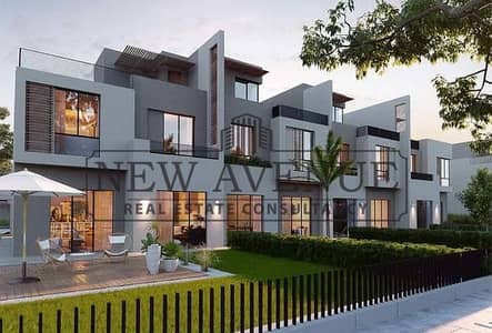 Twin House for sale Fully Finished in Sodic East ready to move with down payment and installments open view greenery
