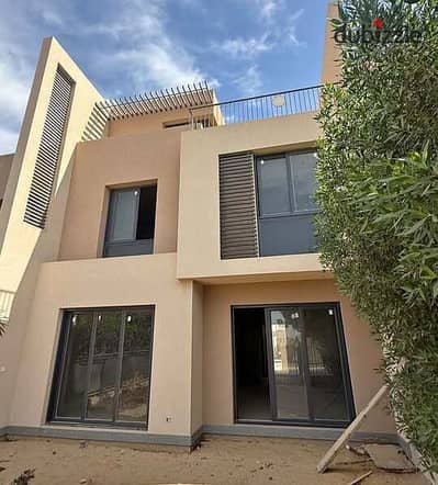 Finished Townhouse with a Beautiful View in Sodic East, Steps away from Al Shorouk and Paradise Mall