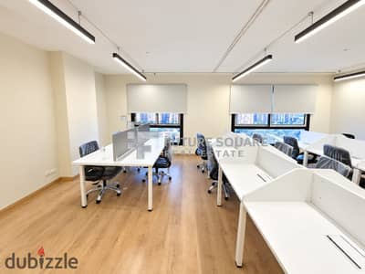 Office for rent 120m furnished and air-conditioned in Rayhana Plaza Zahraa Maadi
