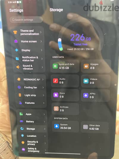 Presages Astra gaming tablet