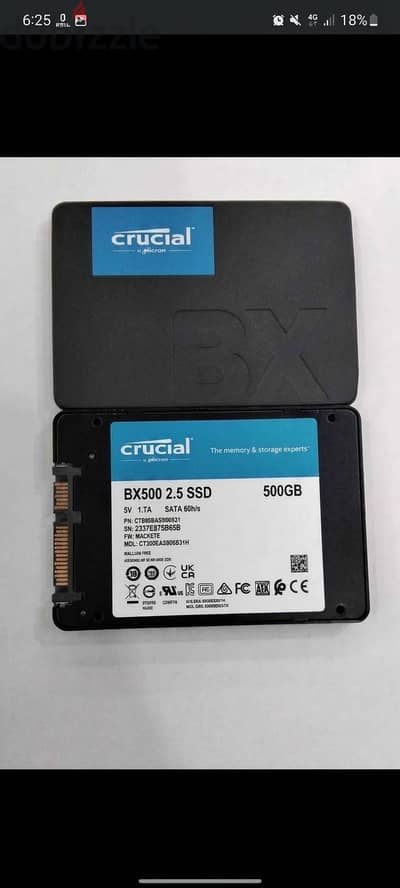 Hard Ssd 500 Crucial