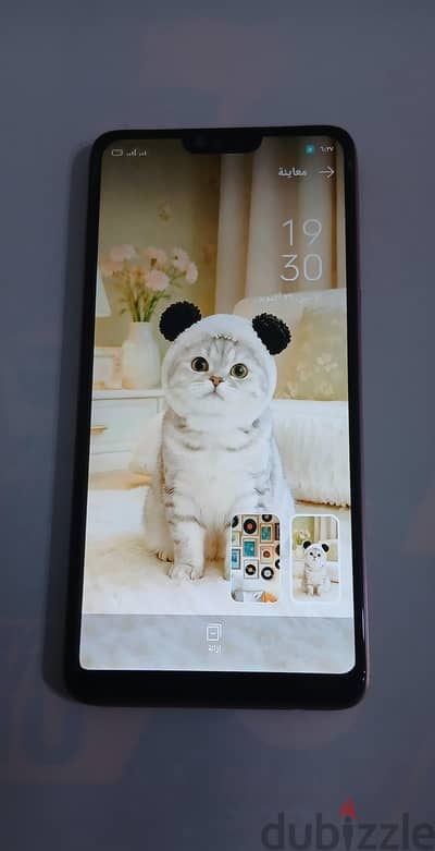 تليفون oppo F7 بحالة فوق الممتازة استعمال طبيب
