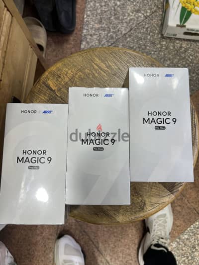 Honor Magic 9 Pro Max 5G 512/16G Green Blue White جديد متبرشم