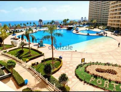 من المالك مباشرة للبيع في أبراج بورتو السخنه شاليه VIP