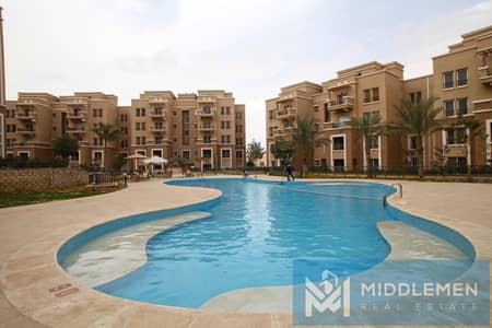 شقة 230م بجاردن 3غرف تشطيب كامل استلام فوري في قطامية بلازا سوديك القاهرة الجديدة Katameya Plaza Sodic New Cairo