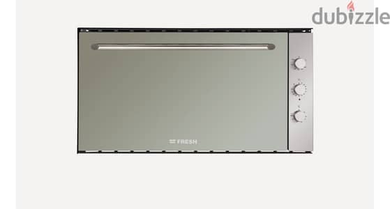 فرن فريش بلت ان غاز شوايه كهربا  GEOFR90CMS