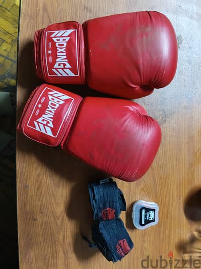 Boxing gloves&hand wraps
