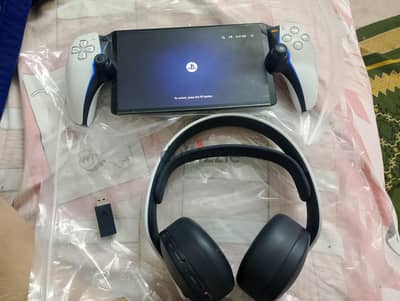 بلايستيشن بورتل وسماعه  pulse 3d headset ps portal playstation