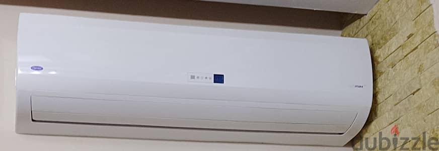تكييف 5حصان كاريير اوبتمكس. بارد و ساخن كسر زيرو استعمال شهور بسيطه جدا