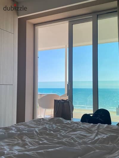 At the old price, a finished chalet 130m ready for viewing direct sea view in La Vista Ain Sokhna.
