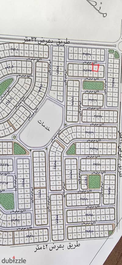 A unique piece 550 m حي 29 New Al-‘Abour commercial price