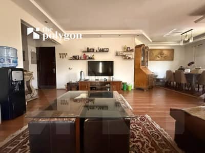 Apartment 170m for rent in Beverly Hills Sheikh Zayed, 3 bedrooms, fully furnished and air conditioned, 1st floor with elevator