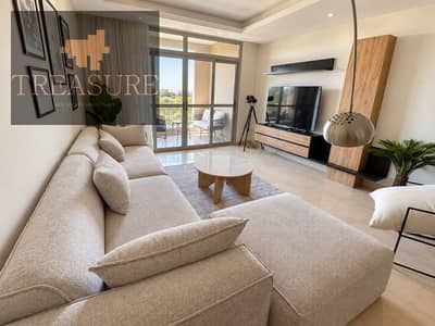 furnished Apartment for Rent ​​in Cairo Festival City - living - new cairo