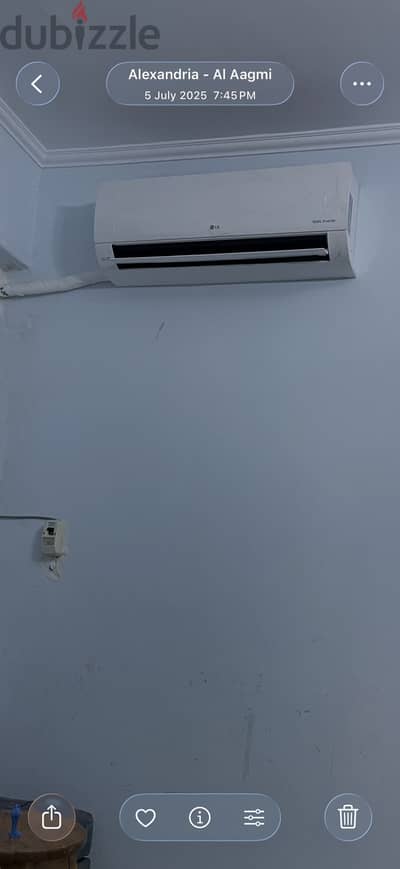 LG Dual inverter 1.5 HP