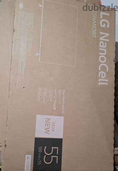 شاشة LG NanoCell Oled  ٥٥ بوصة