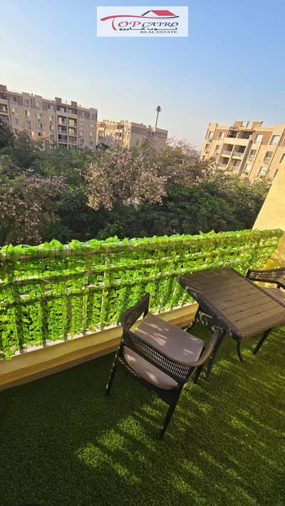 Furnished apartment for rent in Madinaty in B7 super lux finishing, modern and contemporary furniture.