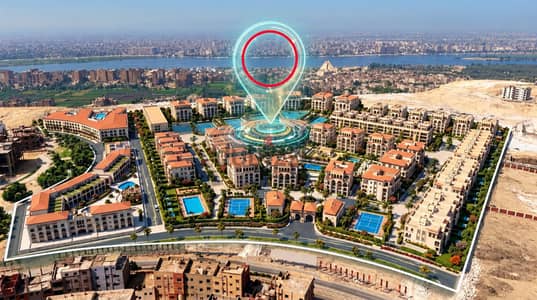 قصر فاخرعلى النيل داخل ارقى كمبوند بالمنيا الجديدة فى قلب الحى السياحى