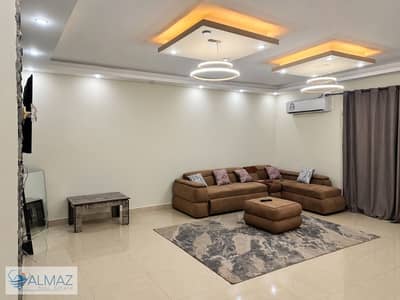 Fully furnished apartment for rent in the "Second District - Villas" (Al-Hayy Al-Thani Villas) area of ​​New Cairo’s Fifth Settlement.