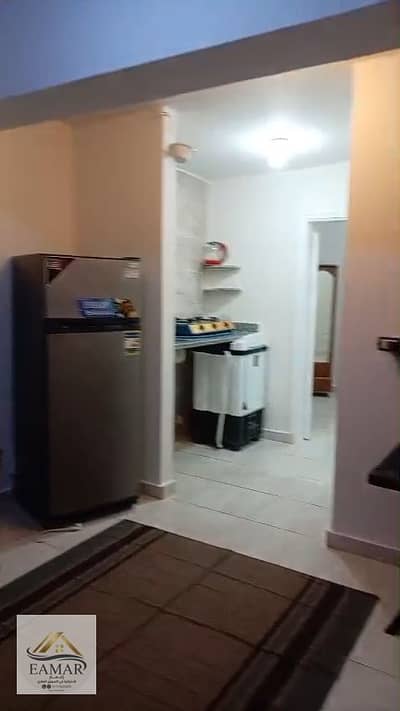 Available for immediate rent: A 50-square-meter furnished basement studio in Gardenia Heights, Fifth Settlement.
