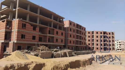 SB next to the tourist capital, an apartment of 133 meters for sale in a residential compound with complete services in 6th of October Gardens