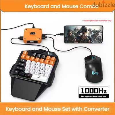 AX360M Keyboard & Mouse Converter for iPhone & iPad