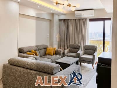Furnished apartment for rent in a prime location in Smouha