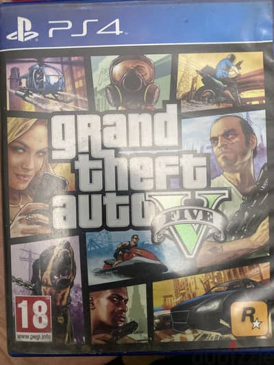 Gta v ps4 disc
