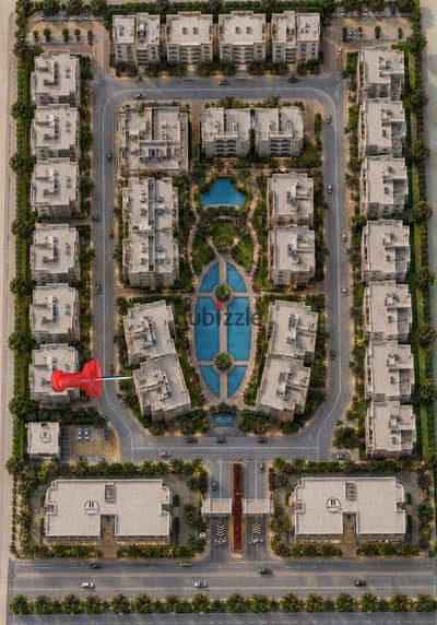 Own your apartment in Green City Compound, a compound already built and in the most distinguished location in Hadaeq October behind Kanz Compound Apartment 187 and with only 20% down payment